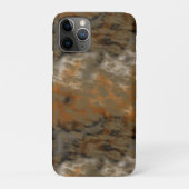 Brons en Kopermarmer Abstract Case-Mate iPhone Case (Achterkant)