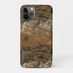 Brons en Kopermarmer Abstract Case-Mate iPhone Case