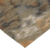 Brons en Kopermarmer Abstract Korte Tafelloper (Hoek)