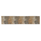 Brons en Kopermarmer Abstract Korte Tafelloper (Horizontaal)