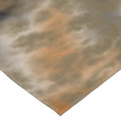 Brons en Kopermarmer Abstract Tafelkleed (Gekanteld)