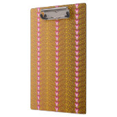  Brons en roze Floral Violet patroon Klembord (Links)