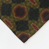 Brons Godzilla huidpatroon Fleece Deken (Hoek)