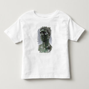 Brons hoofd van een man, Roman, begin 1 cent Kinder Shirts