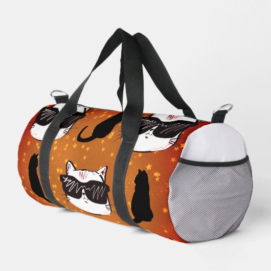 Brons Koele Katten Print Gesneden Naaizak Plunjezak (Rechterhoek)