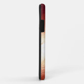 Brons metaalleder Case-Mate iPhone case (Achterkant/rechts)