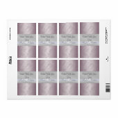 Brons Metal Folie Holiday Baking Label (Full Sheet)