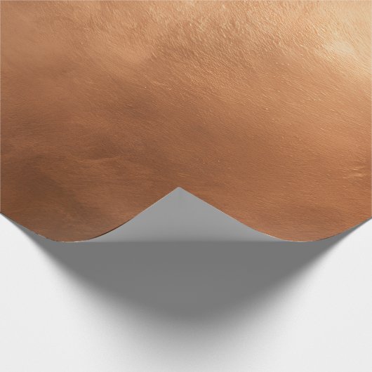 Brons muur geweven inpakpapier (Hoek)