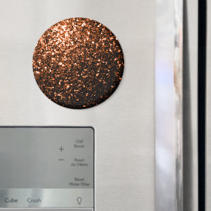 Brons oranje bruin koper namaak glitters glinstert magneet