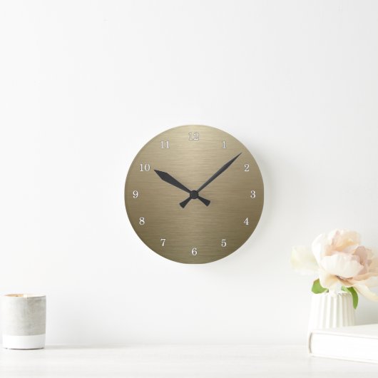 Brons Ronde Klok (Huis)