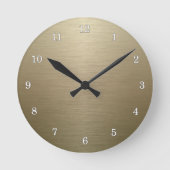 Brons Ronde Klok (Voorkant)