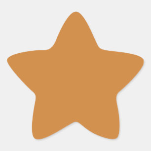 Brons Ster Sticker