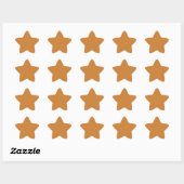 Brons Ster Sticker (Vel)