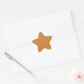 Brons Ster Sticker (Envelop)
