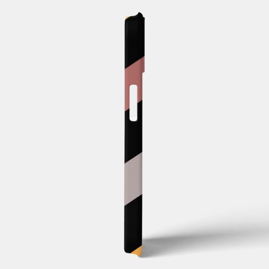 Brons Verzilverd Goud Case-Mate iPhone Case (Achterkant / Rechts)