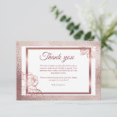 Brons Volwassen Dubbele Gewricht tweeling verjaard Bedankkaart (Staand voorkant)