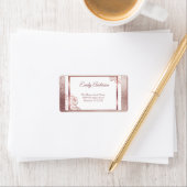 Brons Volwassen Dubbele Gewricht tweeling verjaard Etiket (Insitu)