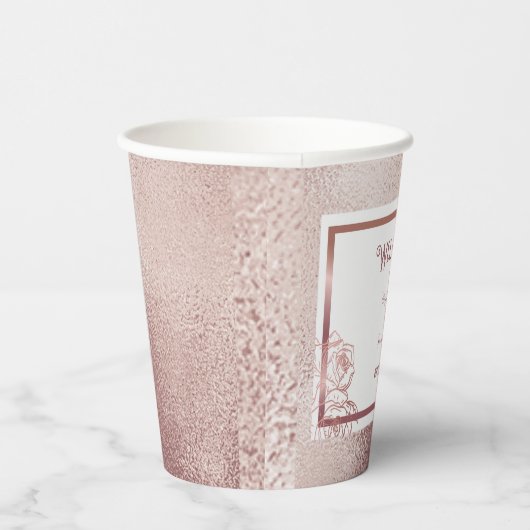 Brons Volwassen Dubbele Gewricht tweeling verjaard Papieren Bekers (Rechts)