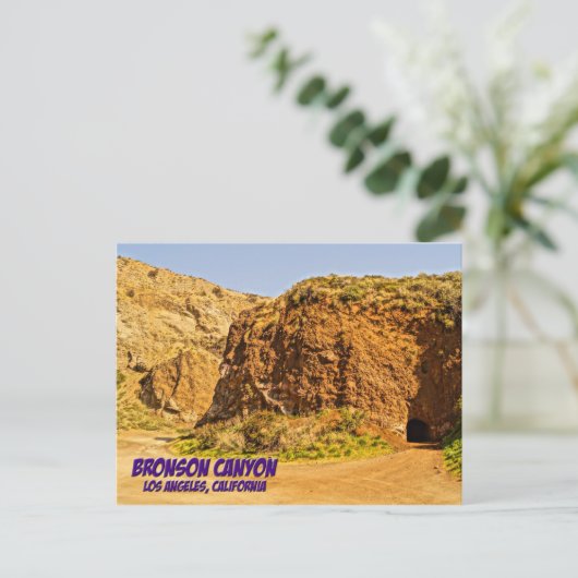 Bronson Canyon Los Angeles California Briefkaart (Staand voorkant)