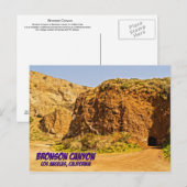 Bronson Canyon Los Angeles California Briefkaart (Voorkant / Achterkant)