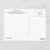 Bronson Canyon Los Angeles California Briefkaart (Achterkant)