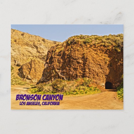 Bronson Canyon Los Angeles California Briefkaart (Voorkant)