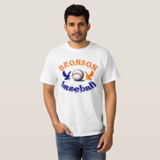 Bronson Eagles Baseball Shirt (Voorkant volledig)
