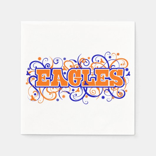 Bronson Eagles Napkins Servet (Voorkant)