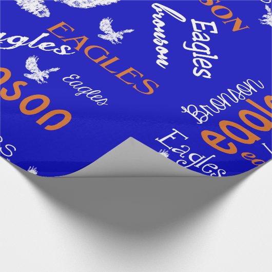 Bronson Eagles Wrapping Paper Cadeaupapier (Hoek)