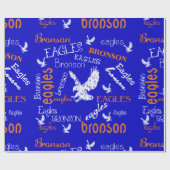 Bronson Eagles Wrapping Paper Cadeaupapier (Vlak)