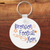 Bronson Football mama Sleutelhanger (Voorkant)