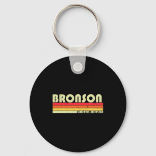 Bronson geschenk naam gepersonaliseerd grappig ret sleutelhanger