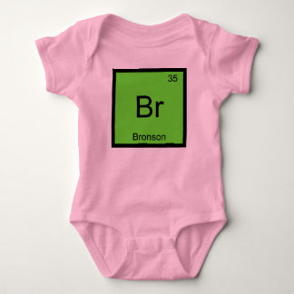 Bronson Naam Chemie Element Periodiek Systeem Romper