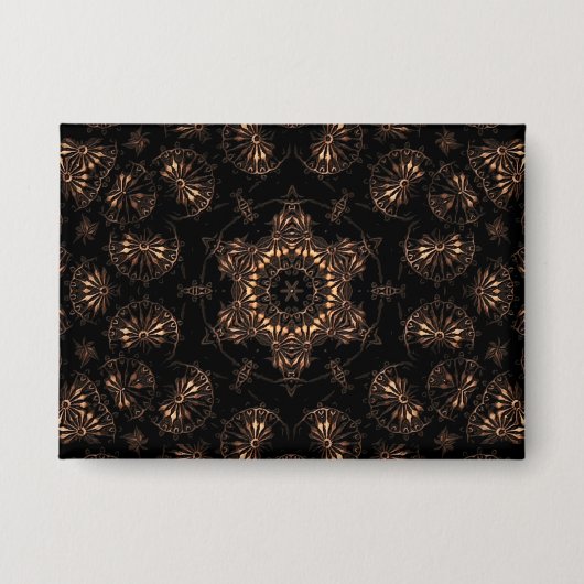 Bronstijd Mandala Button (Voorkant)