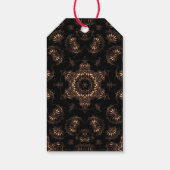 Bronstijd Mandala Cadeaulabel (Achterkant)