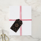 Bronstijd Mandala Cadeaulabel (Met Touw)