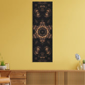 Bronstijd Mandala Canvas Afdruk (Insitu (Woonkamer))