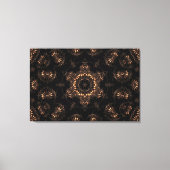 Bronstijd Mandala Canvas Afdruk (Voorkant)