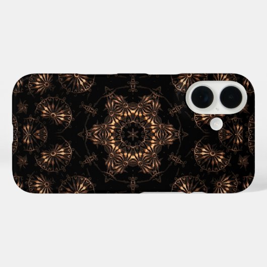 Bronstijd Mandala Case-Mate iPhone Case (Achterkant (horizontaal))