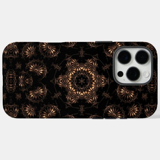Bronstijd Mandala Case-Mate iPhone Case (Achterkant (horizontaal))