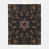 Bronstijd Mandala Fleece Deken (Voorkant)