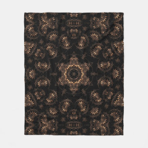 Bronstijd Mandala Fleece Deken