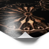 Bronstijd Mandala Foto Afdruk (Hoek)