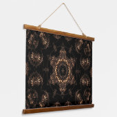 Bronstijd Mandala Hangend Wandkleed (Gebogen)