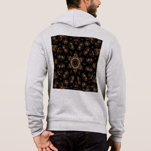 Bronstijd Mandala  Hoodie (Achterkant)