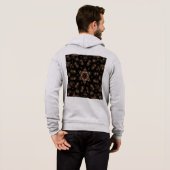Bronstijd Mandala  Hoodie (Achterkant volledig)