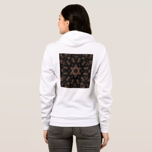 Bronstijd Mandala Hoodie (Achterkant volledig)
