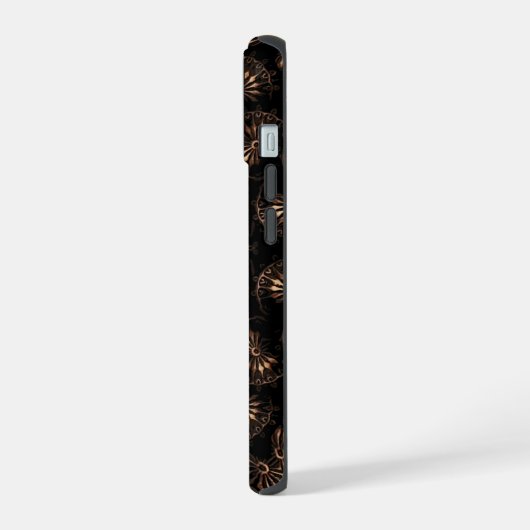 Bronstijd Mandala iPhone 15 Case (Linkerkant)
