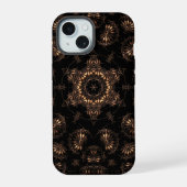 Bronstijd Mandala iPhone 15 Case (Achterkant)