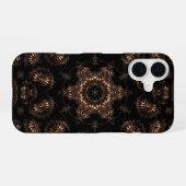 Bronstijd Mandala iPhone 16 Hoesje (Achterkant horizontaal)